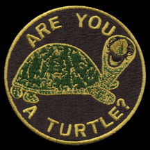 Are You A Turtle? Emblem